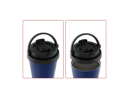 Термокружка из нерж. стали тм THERMOcafe TCCM-500KA (DBL) 0,5L