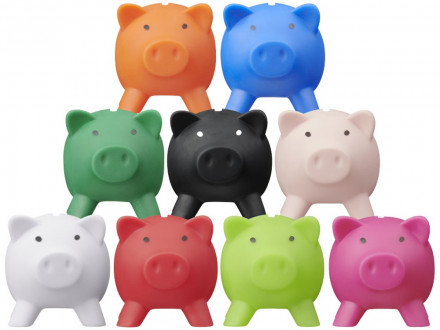 Копилка Поросенок, оранжевый