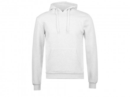 Толстовка с капюшоном Amsterdam мужская, белый меланж