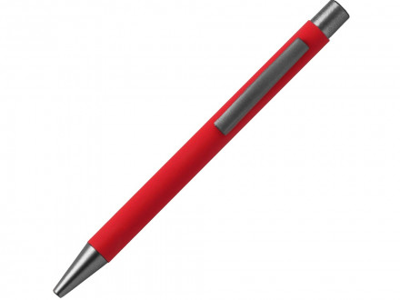 Ручка металлическая шариковая FAMILY MARSEL, soft touch (Красный)