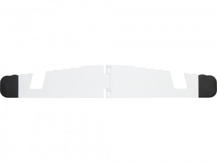 Buna складная подставка для планшета и телефона из переработанной пластмассы, белый