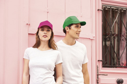 Бейсболка SUNNY, темно-синяя с белым