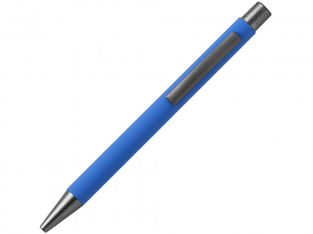 Ручка металлическая шариковая FAMILY MARSEL, soft touch (Синий)