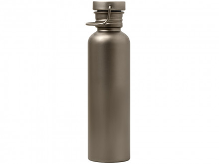 Бутылка для воды из титана Titan, 750ml, темно-серый