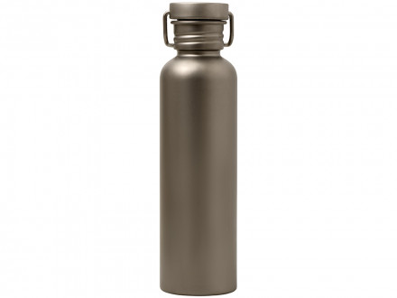 Бутылка для воды из титана Titan, 750ml, темно-серый