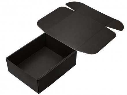 Коробка подарочная Raven, XL , черная, вн. размер 235х300х105 мм., вертикальная