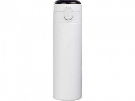 Вакуумная термокружка Waterline с медной изоляцией Bravo, 400 мл, тубус, белый (Р)
