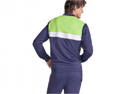 Спортивная куртка Leros унисекс, папоротниковый/синий нэйви