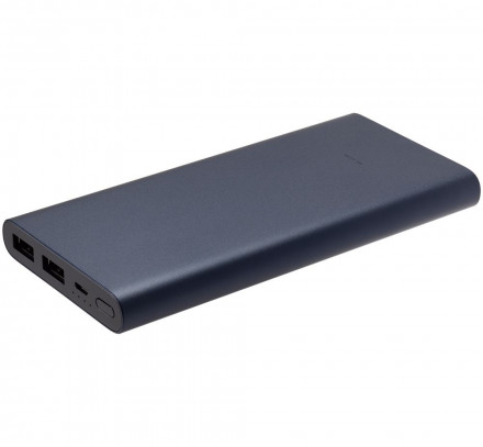Внешний аккумулятор Mi Power Bank 2S, 10000 мАч, темно-синий