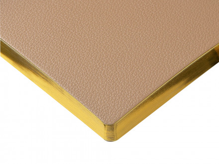 Ежедневник недатированный А5 Total beige с нашивкой, бежевый