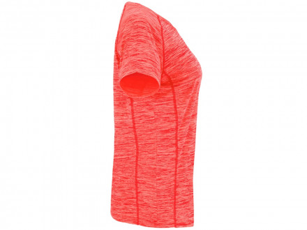Спортивная футболка женская Austin, меланжевый неоновый коралловый