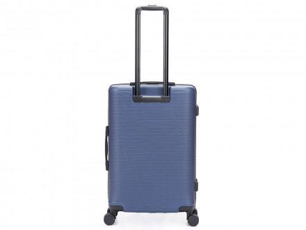 Чемодан TORBER Onego, синий, ABS-пластик, 69,5 х 46 х 26 см, 69 л