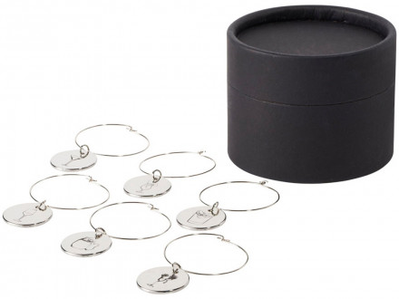 Украшения для бокалов Marla, серебристый