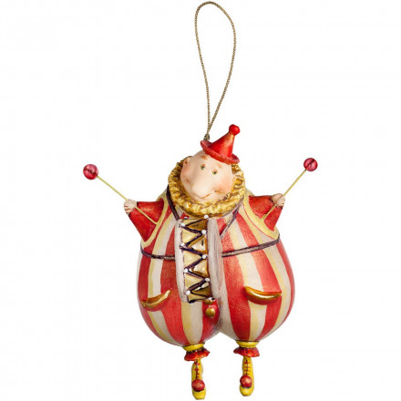 Набор из 6 елочных игрушек Circus Collection