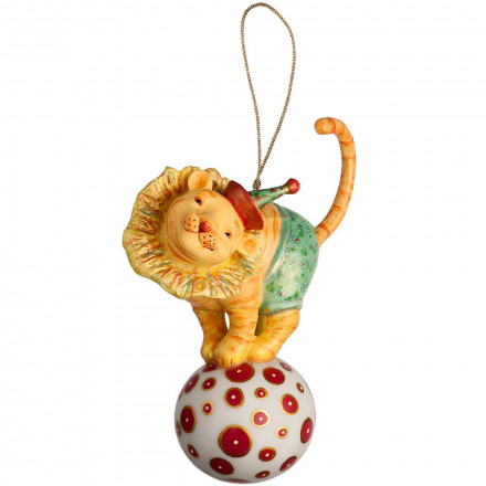 Набор из 6 елочных игрушек Circus Collection