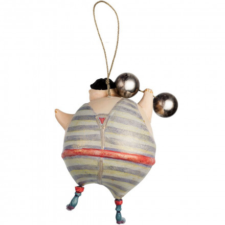 Набор из 6 елочных игрушек Circus Collection