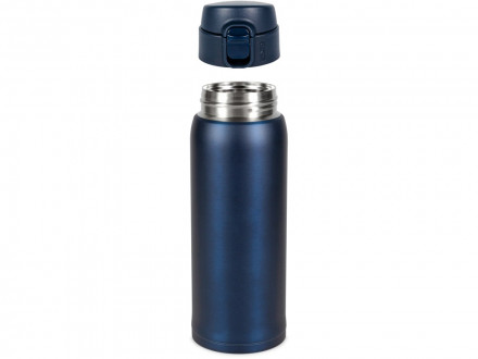 Термокружка Relaxika 701 (0,48 литра), синяя (без лого)