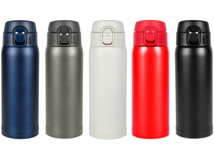 Термокружка Relaxika 701 (0,48 литра), синяя (без лого)