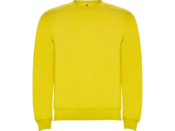 Свитшот с начесом Clasica унисекс, желтый