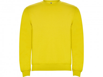 Свитшот с начесом Clasica унисекс, желтый