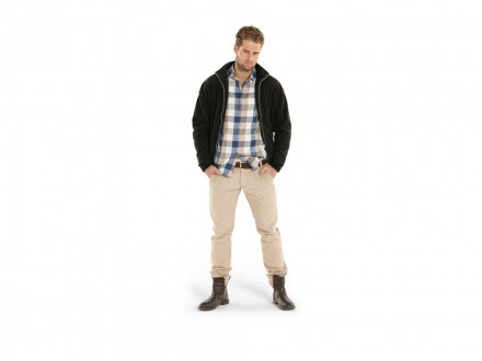 Куртка флисовая Nashville мужская, черный