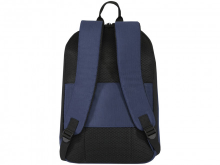 Рюкзак Luma для ноутбука с диагональю экрана 15 дюймов с защитой от кражи объемом 10 л из материала, переработанного по стандарту GRS - Синий Navy
