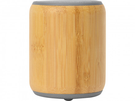 Портативная колонка из бамбука Bongo, натуральный (Р)