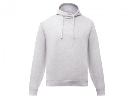 Толстовка унисекс Stream с капюшоном, серый меланж
