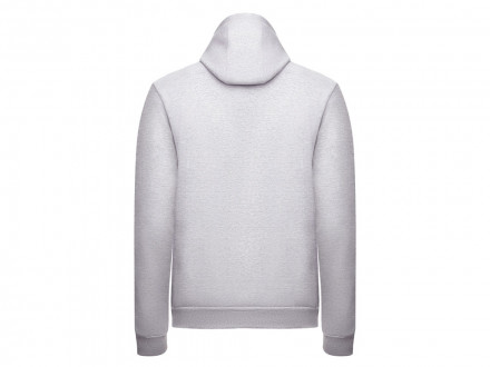 Толстовка унисекс Stream с капюшоном, серый меланж