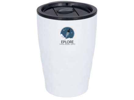 Кружка Geo с вакуумной изоляцией, белый/черный