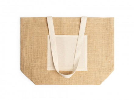 Сумка GAVIA из ламинированного джута, бежевый