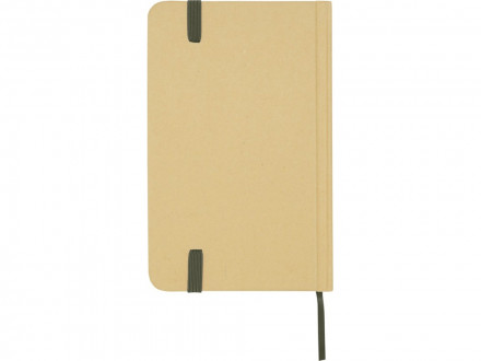 Reed блокнот формата А6 из переработанного материала в твердой обложке с простыми страницами - Зеленый лесной