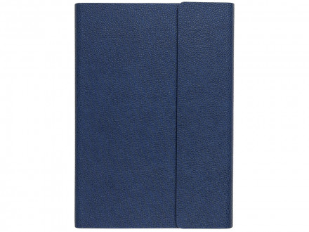 Ежедневник недатированный с магнитным клапаном А5 Venezia, темно-синий