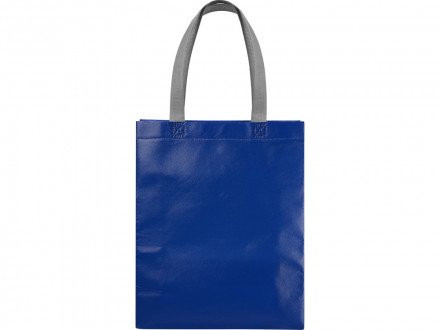 Сумка для шопинга Utility ламинированная, синий глянцевый