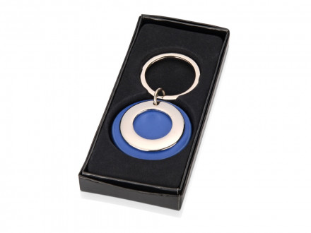 Брелок Корал-Спрингс, синий/серебристый