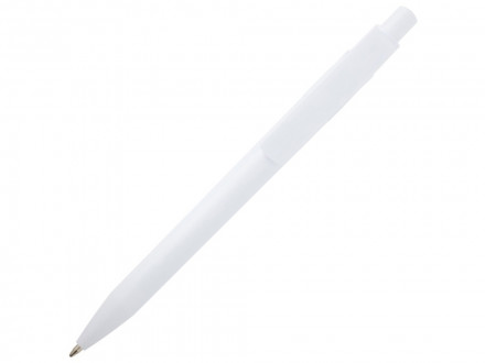 Unica шариковая ручка из переработанной пластмассы - Белый (синие чернила)