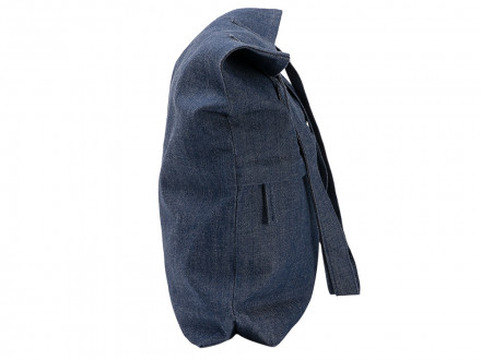 Сумка из переработанной джинсовой ткани Крик (Kirk), синий