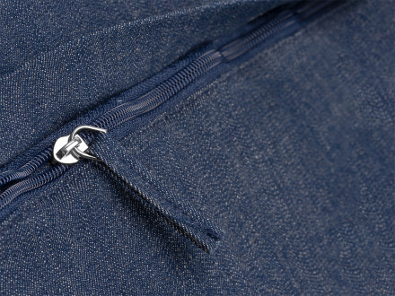 Сумка из переработанной джинсовой ткани Крик (Kirk), синий