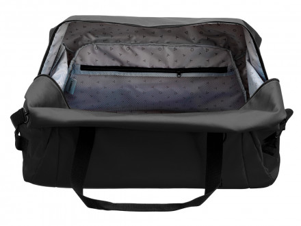 Сумка дорожная TORBER Mobi, чёрная, полиэстер 900D с PU покрытием, 65 х 37 х 34 см