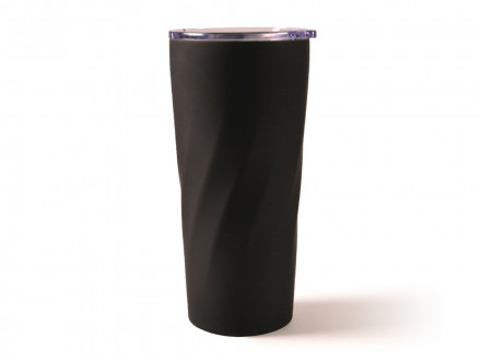 Подарочный набор FAMILY с термосом и термокружкой, черный