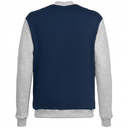 Бомбер College, темно-синий (navy)