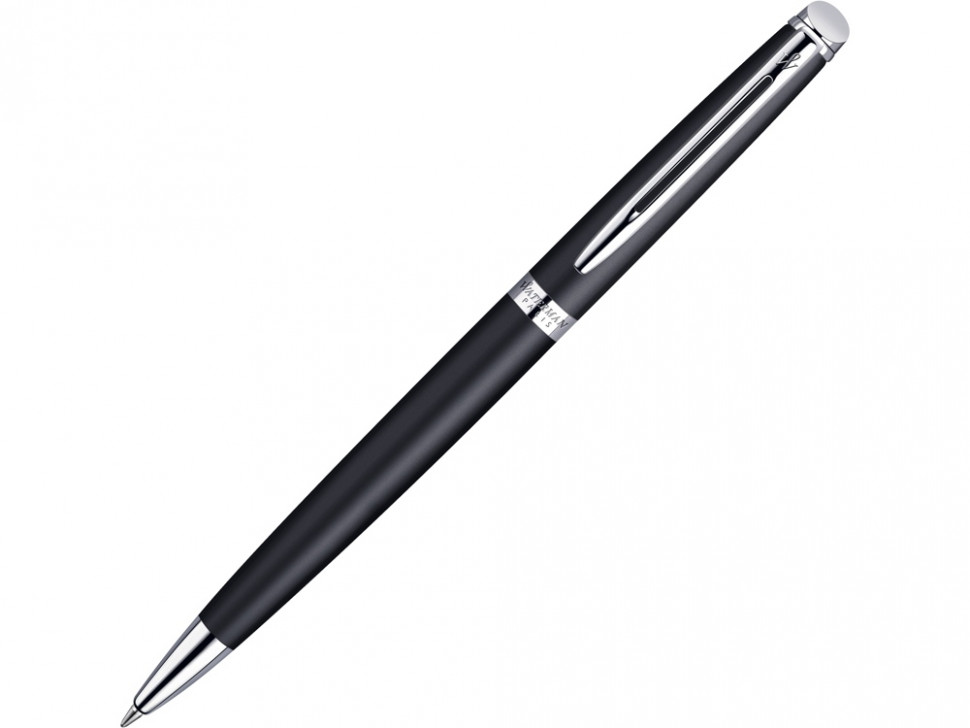 Шариковая ручка Waterman Hemisphere, цвет: MattBlack CT, стержень: Mblue