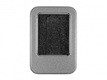 Коробка для флеш-карт Этан, серебристый