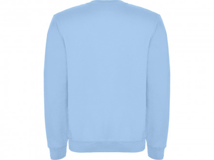 Свитшот с начесом Clasica унисекс, небесно-голубой