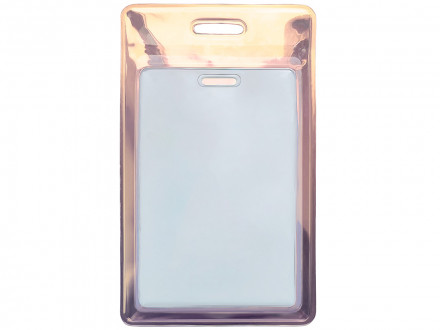 Чехол для пропуска переливающийся Aurora, мультицвет