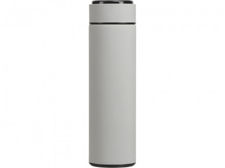 Вакуумный термос Module X с индикатором температуры, 500 мл, тубус, серый Cool grey 7C