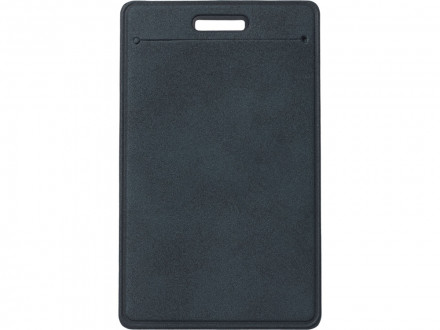 Вертикальный чехол для пропуска из экокожи Alicante, темно-синий