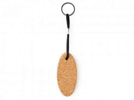 Брелок-поплавок YATE из натуральной пробки, черный
