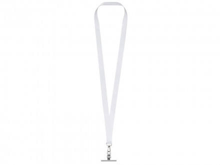 Ланъярд 2 см под сублимацию с трендовым карабином и металлическим держателем для телефона, серебристый