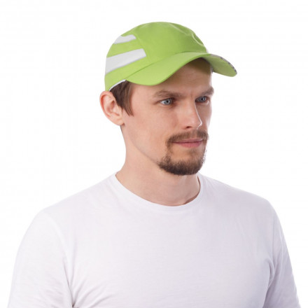 Бейсболка Ben Nevis со светоотражающим элементом, зеленое яблоко